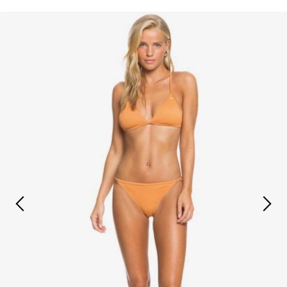 NWT- Roxy Mind of Freedom Bikini Bottoms Orange